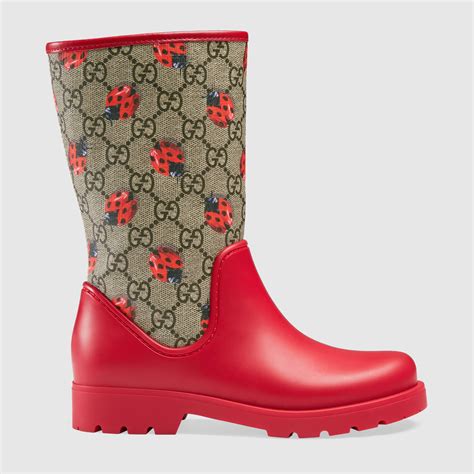 gucci rain boots kids|farfetch gucci rain boots.